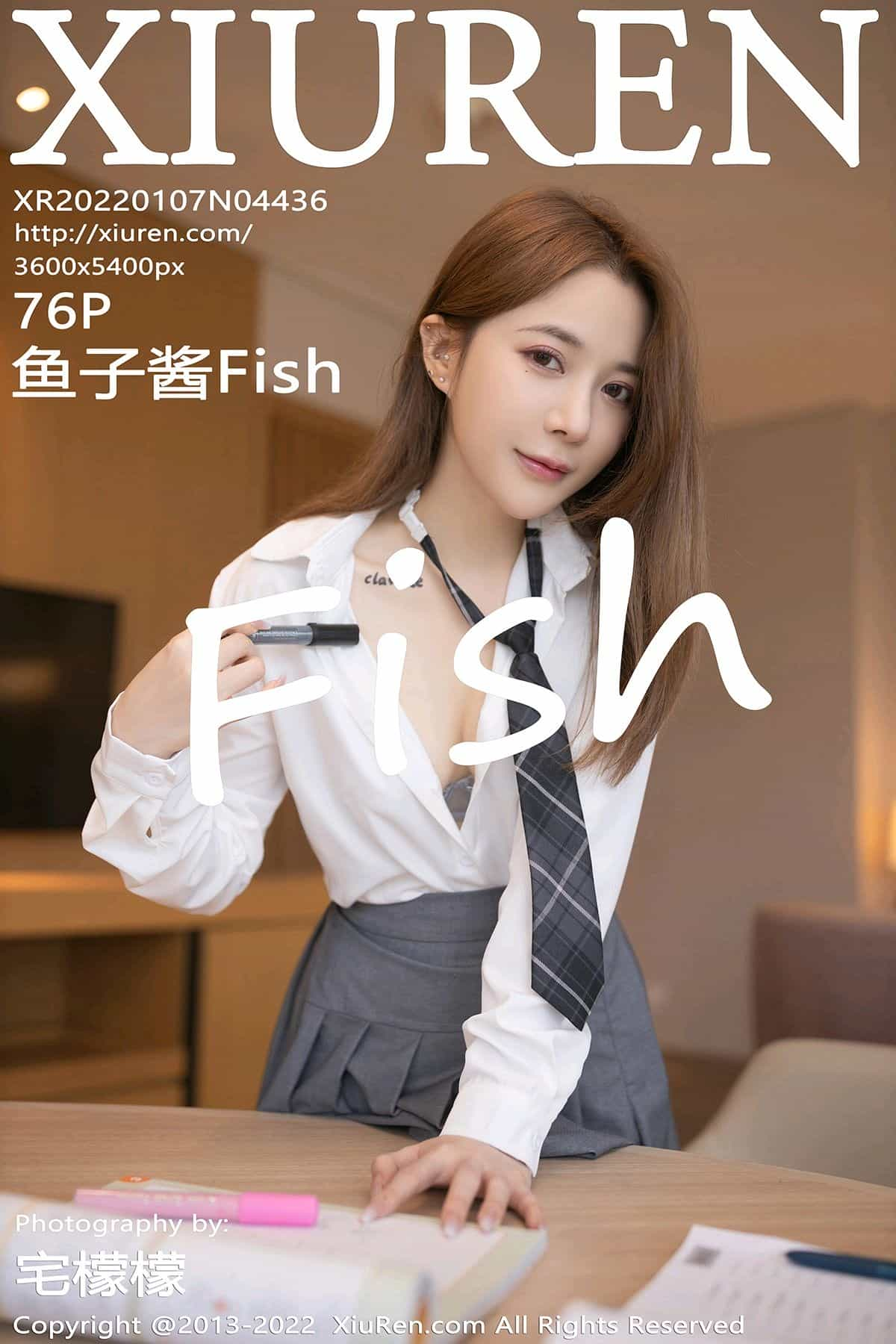 [XIUREN] No.4436 鱼子酱Fish 76P